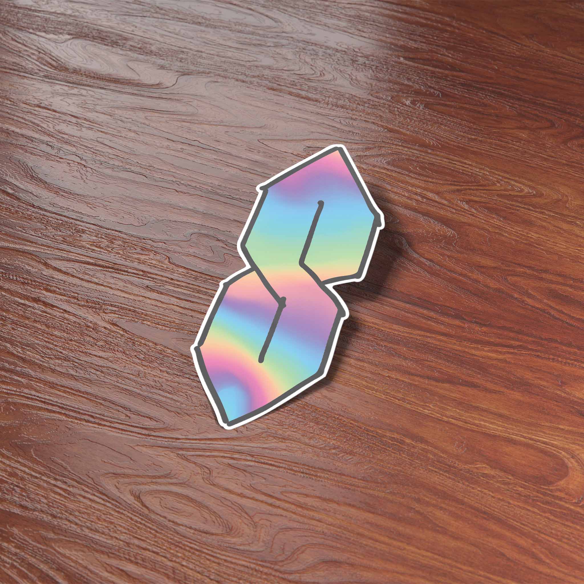 Cool S Drawing Sticker