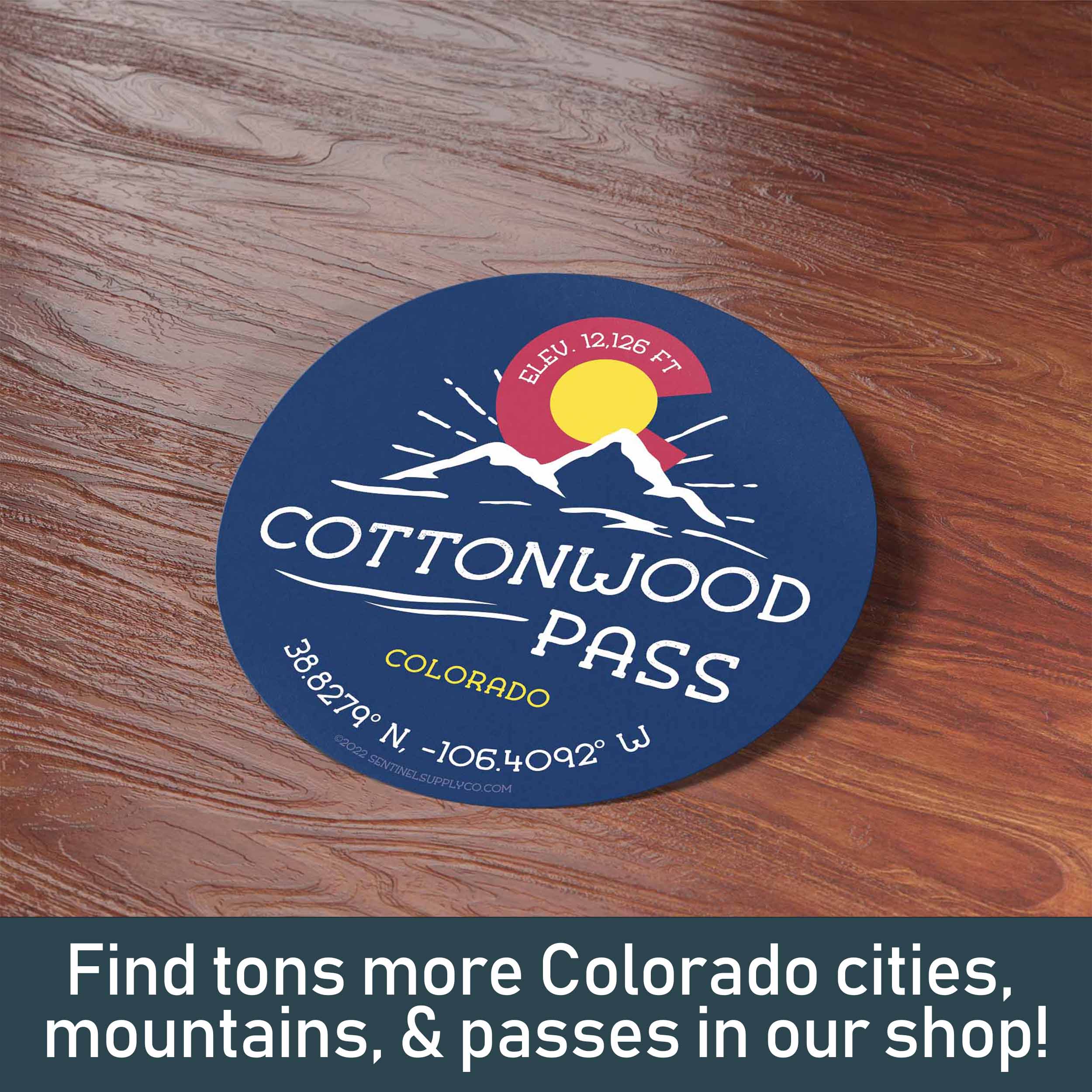 Colorado Pass Sticker Pack - Set of 35+ Decals