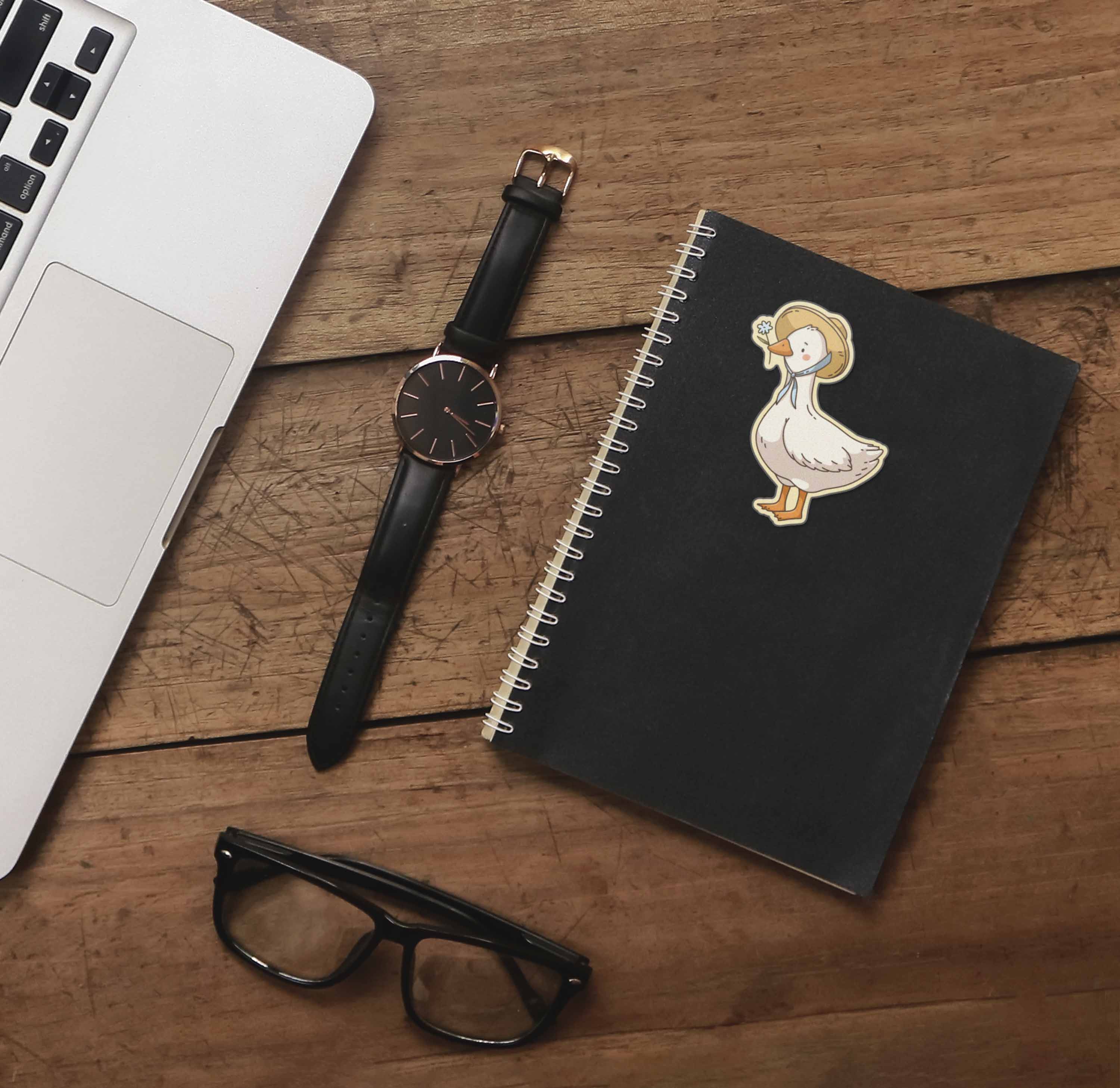 Country Goose Sticker