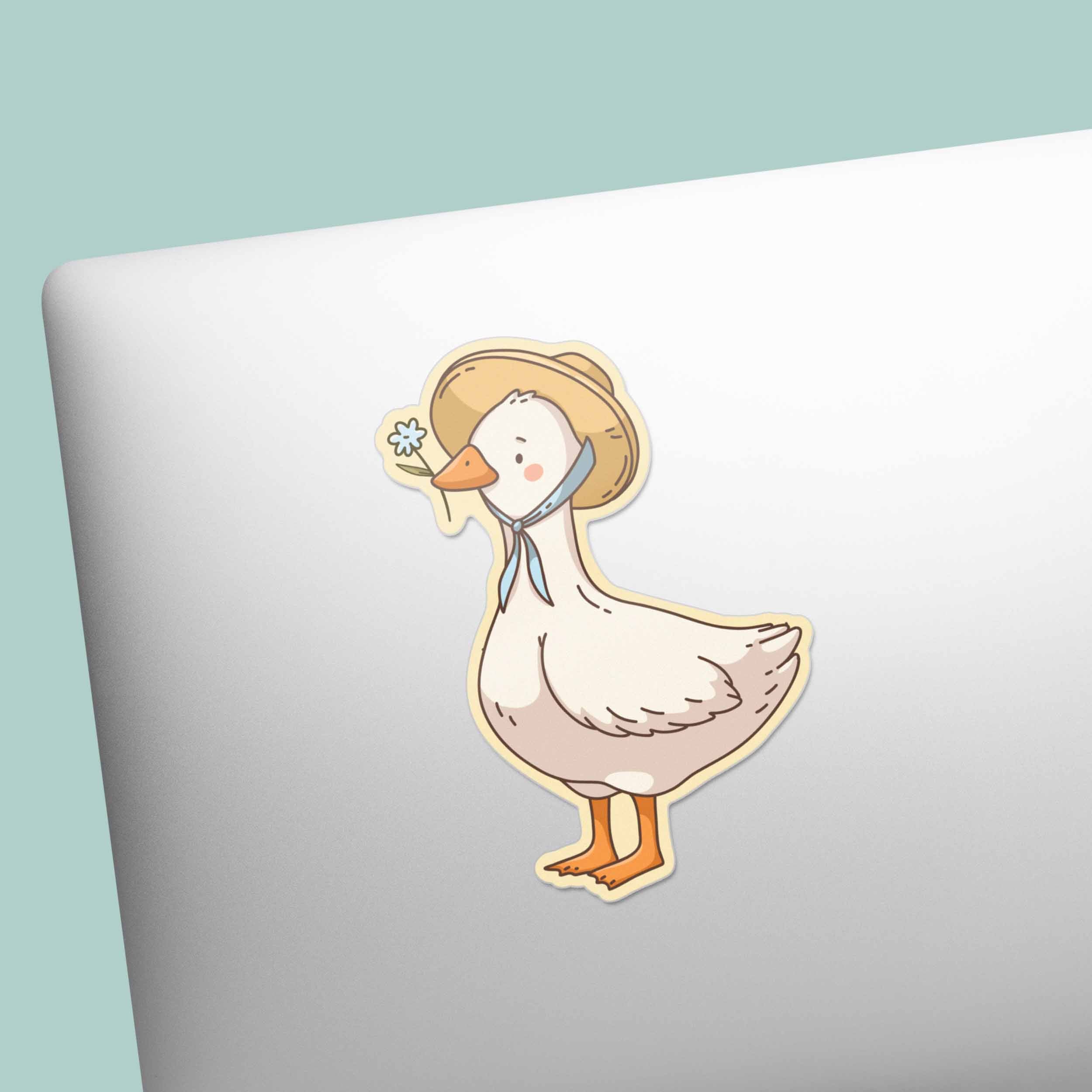 Country Goose Sticker