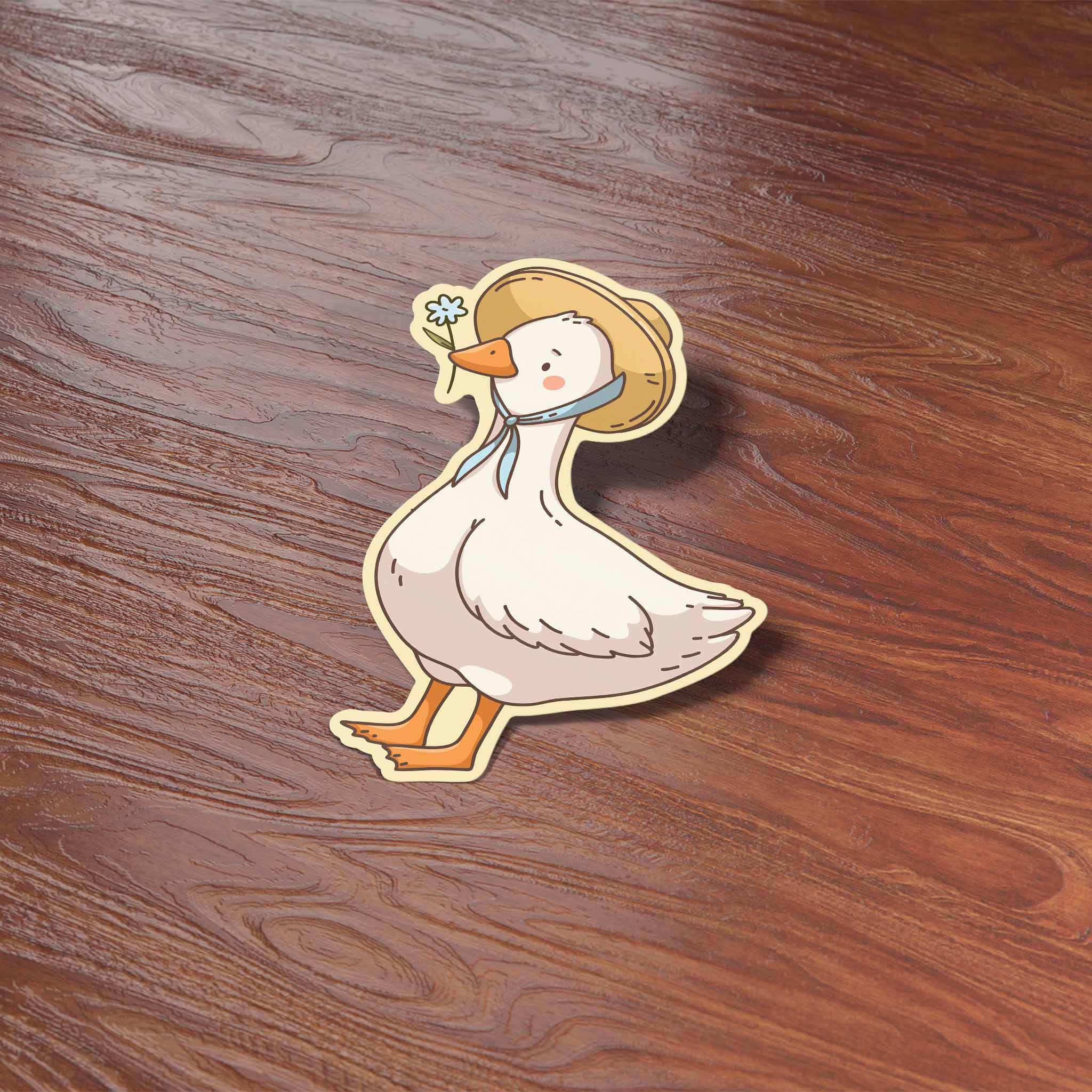 Country Goose Sticker