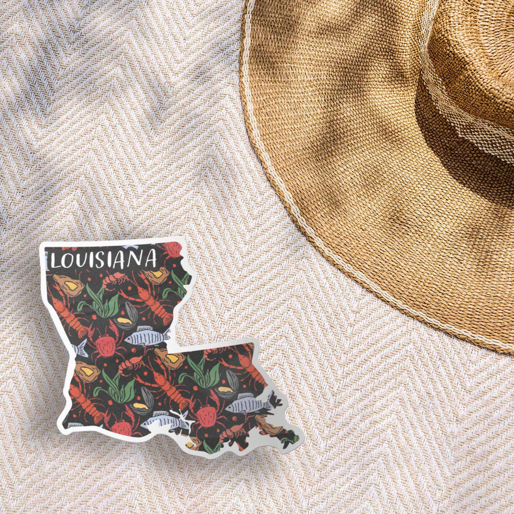 Louisiana Seafood Sticker