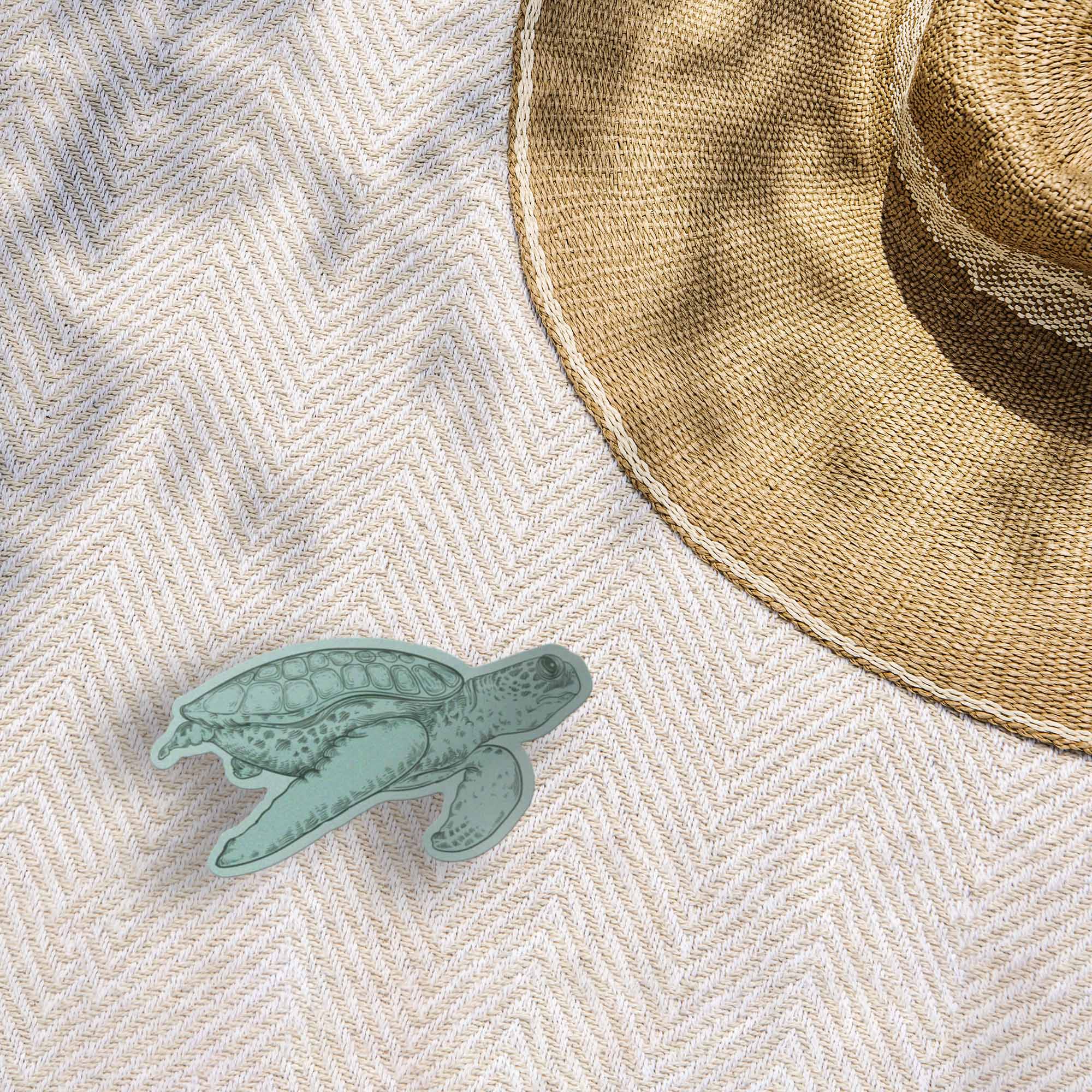 Green Sea Turtle Sticker