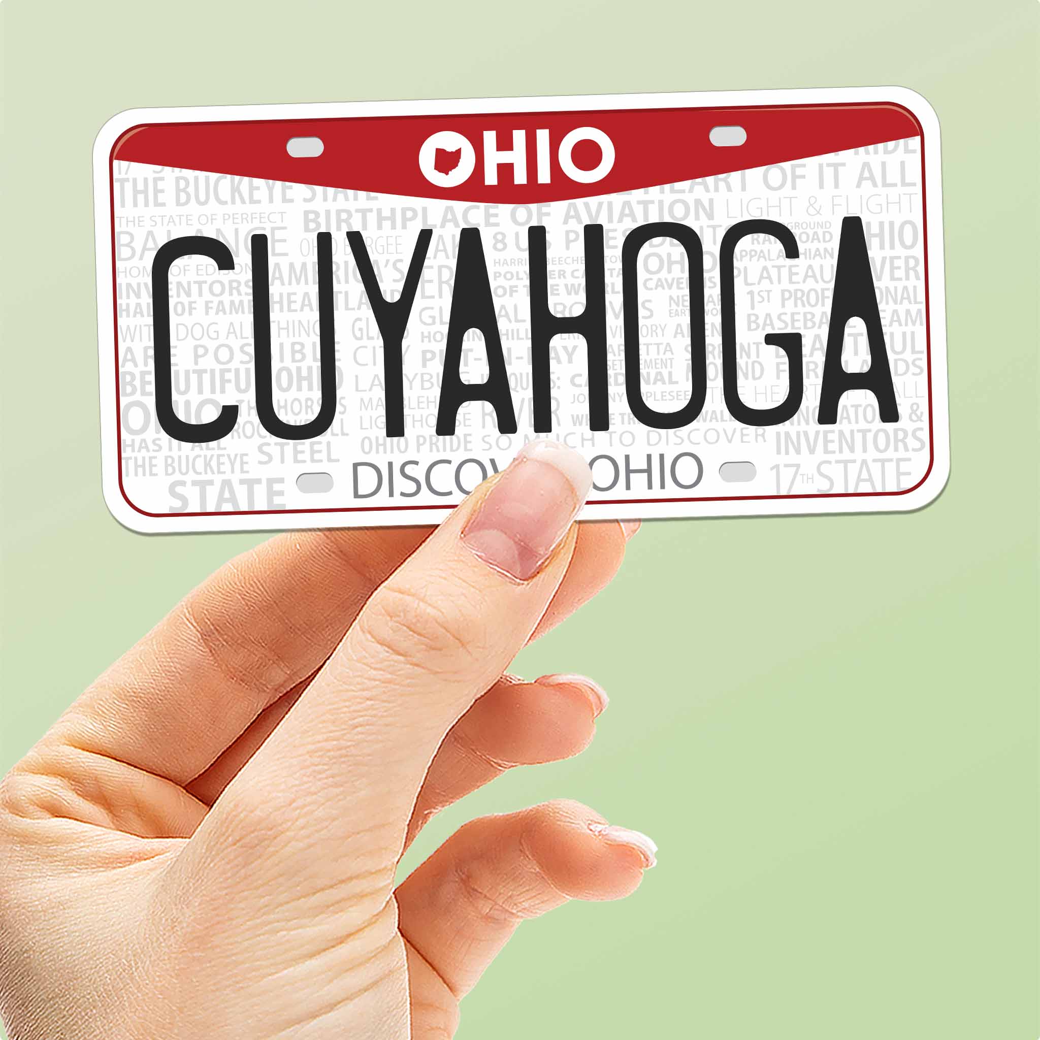 Ohio License Plate Stickers - Choose Your OH City