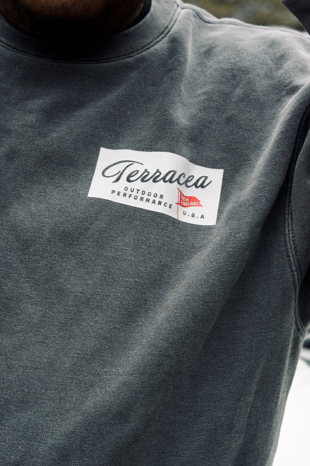 PENNANT CREWNECK SWEATSHIRT