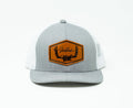 Grey Floral Antler