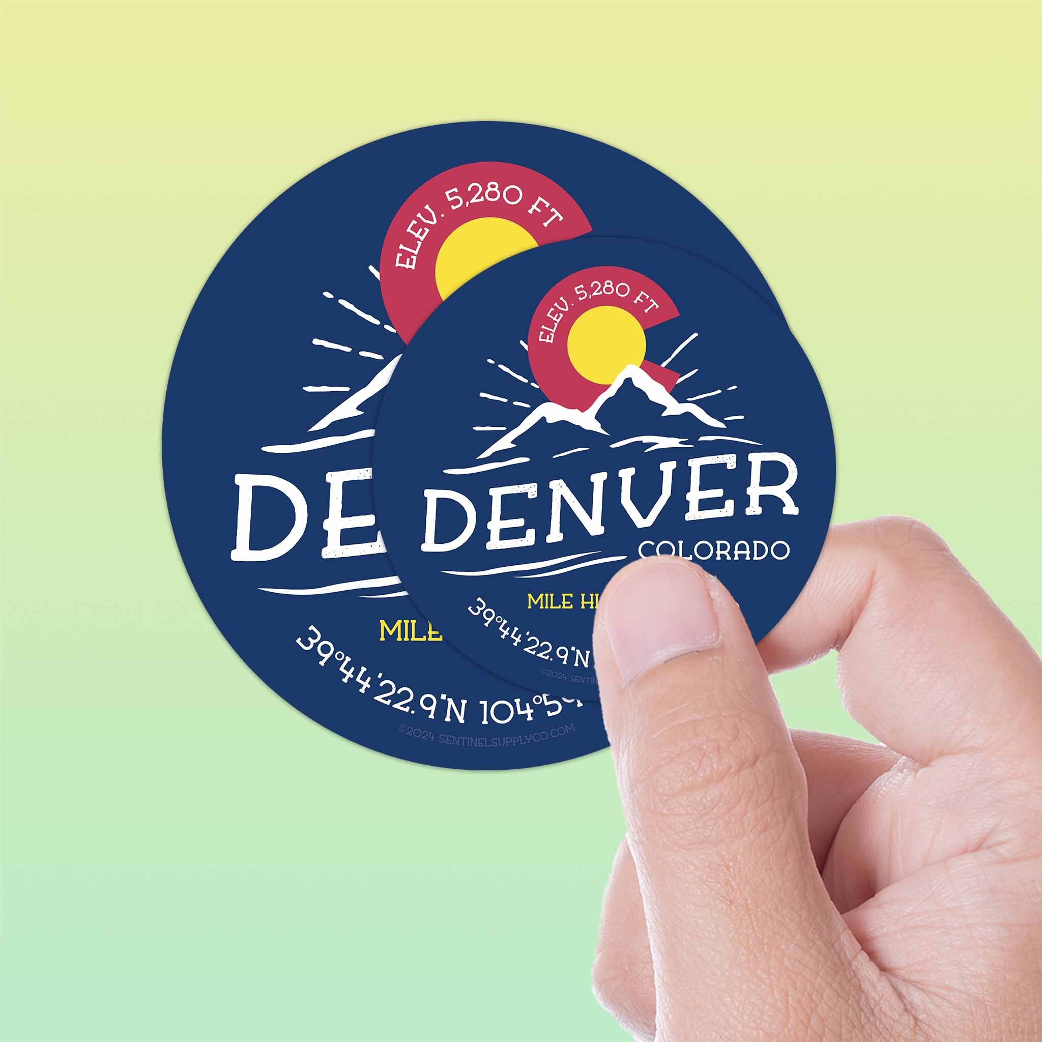 Denver Colorado Sticker
