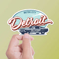 Detroit Motor City Sticker
