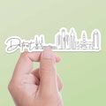 Detroit Skyline Sticker
