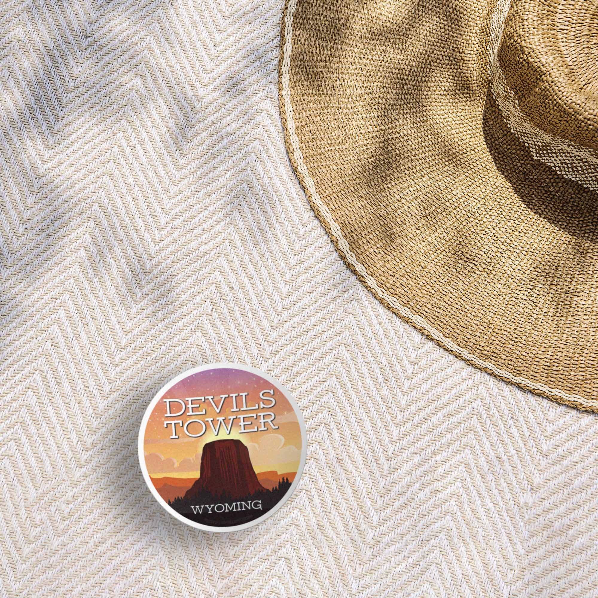 Devils Tower Wyoming Bumper Sticker