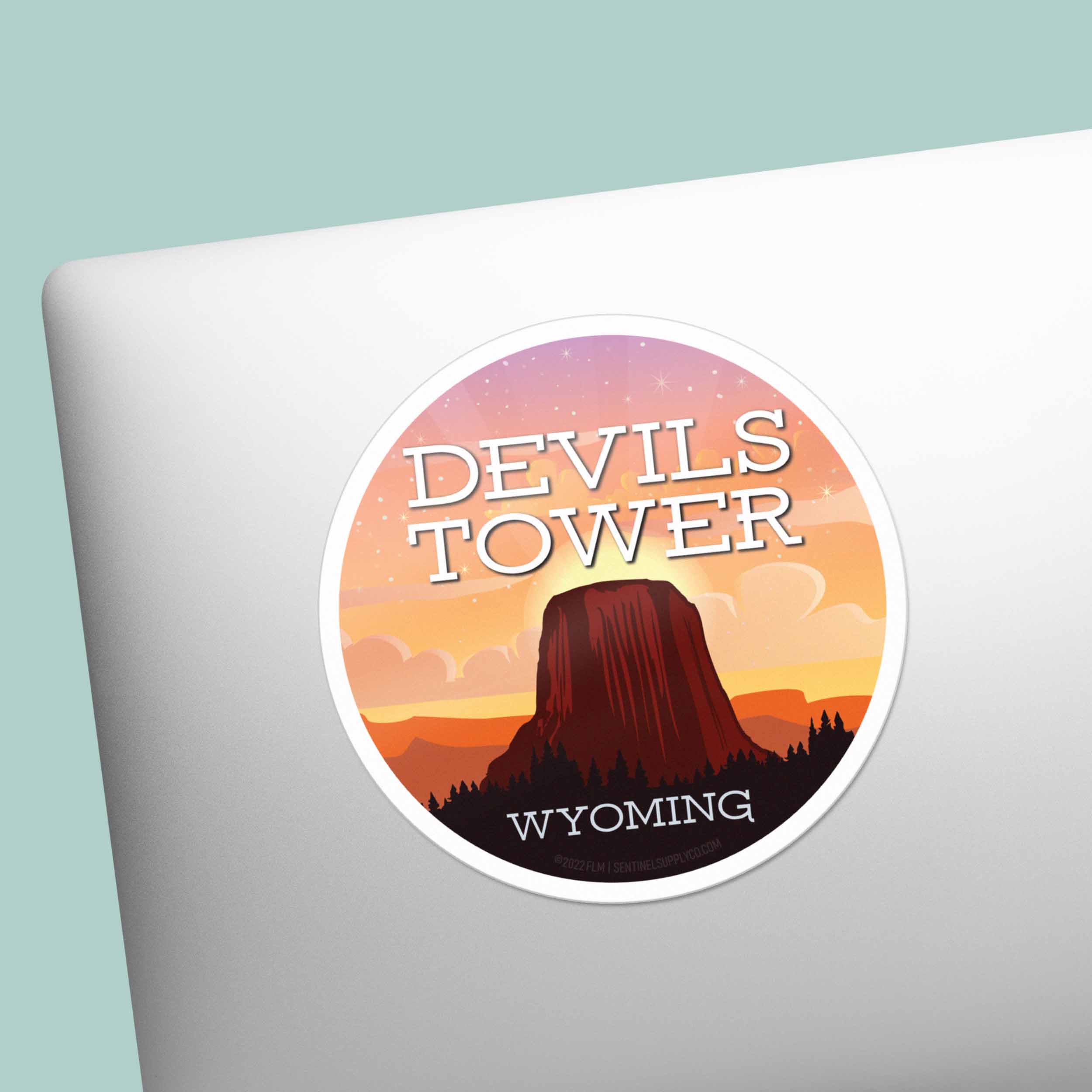 Devils Tower Wyoming Bumper Sticker