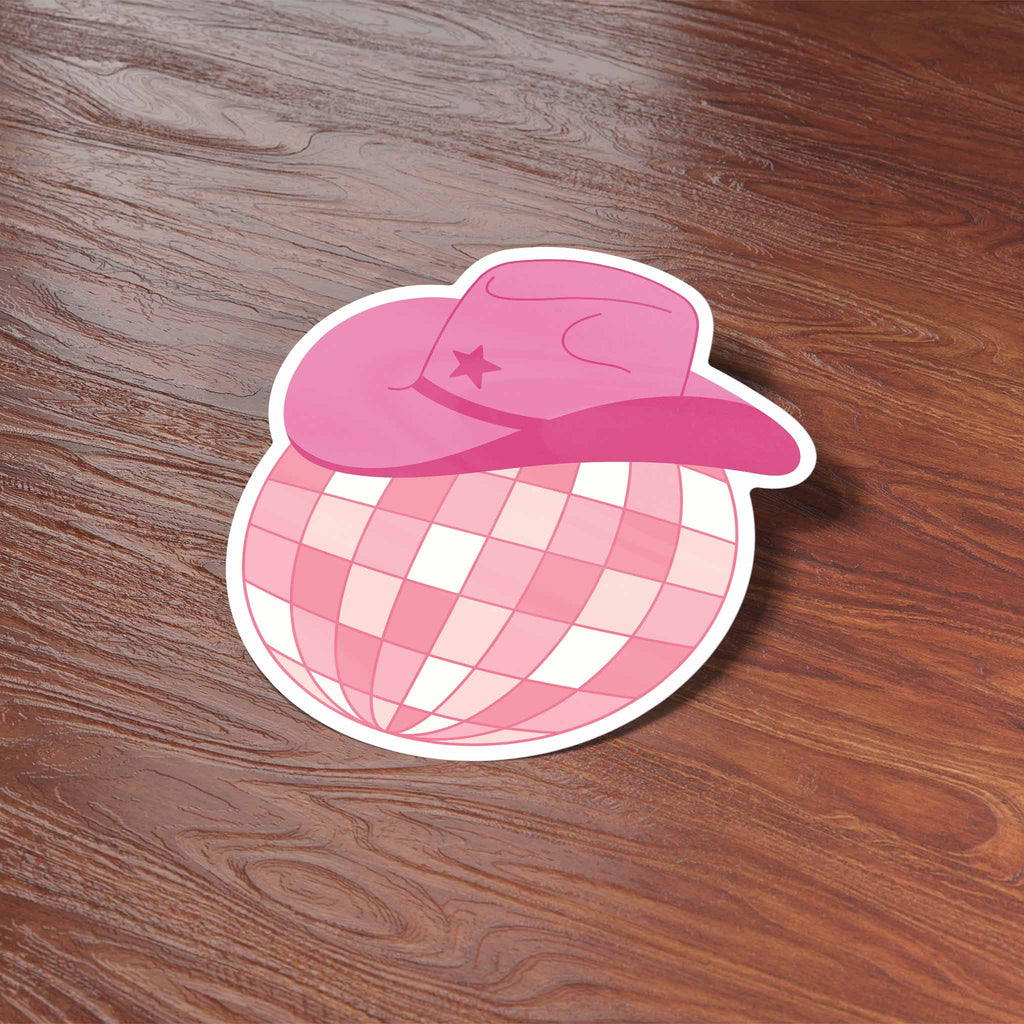 Disco Cowgirl Sticker