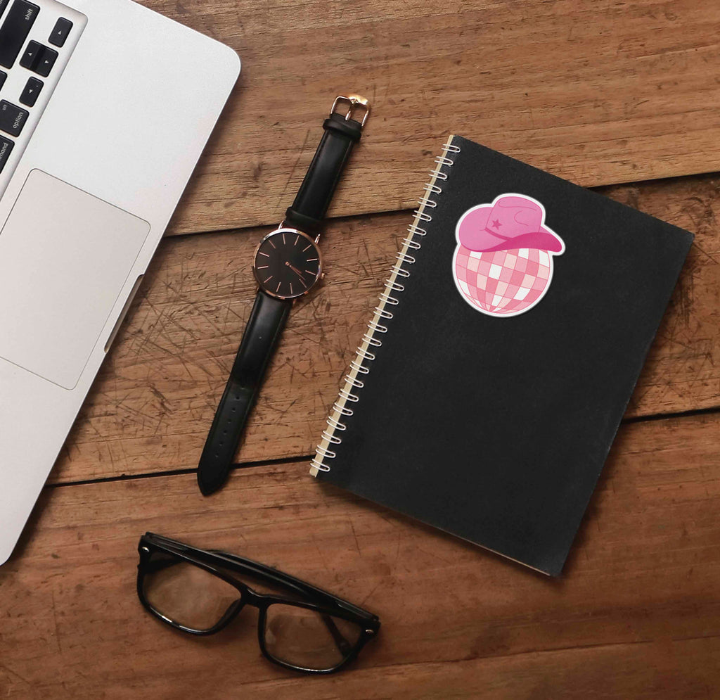 Disco Cowgirl Sticker