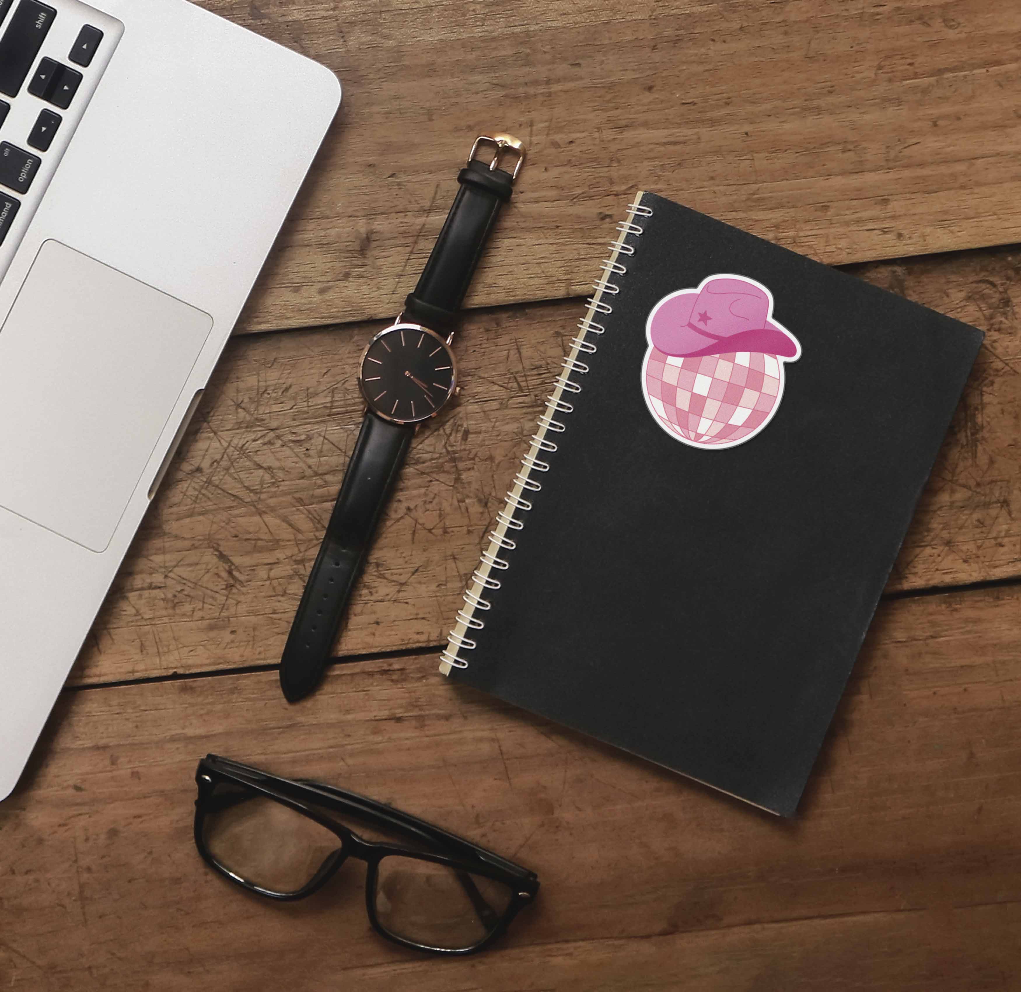 Disco Cowgirl Sticker