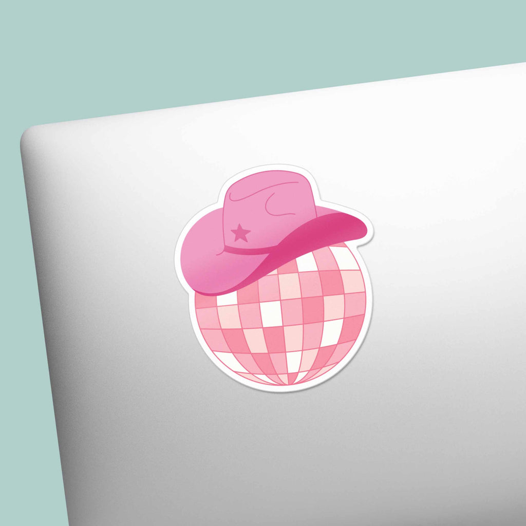 Disco Cowgirl Sticker