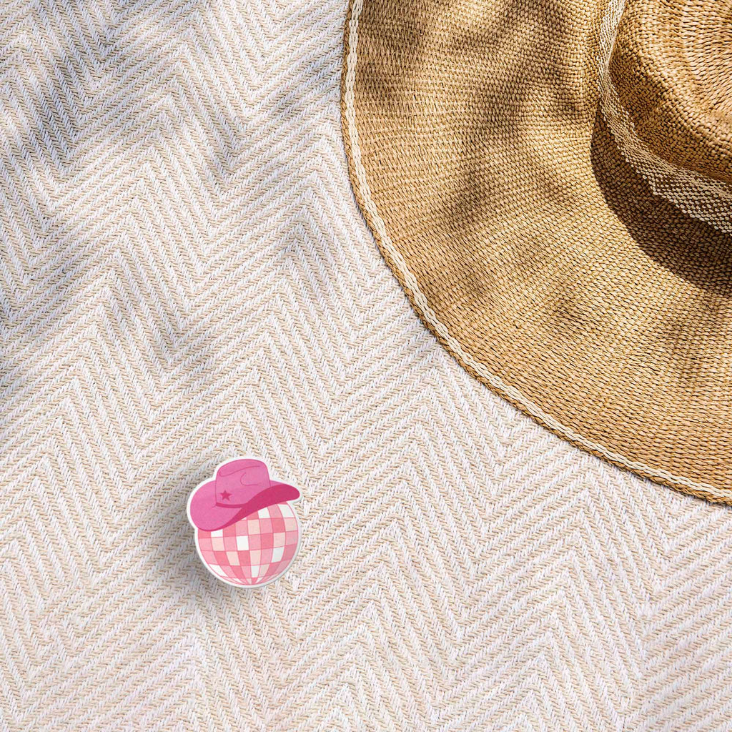 Disco Cowgirl Sticker