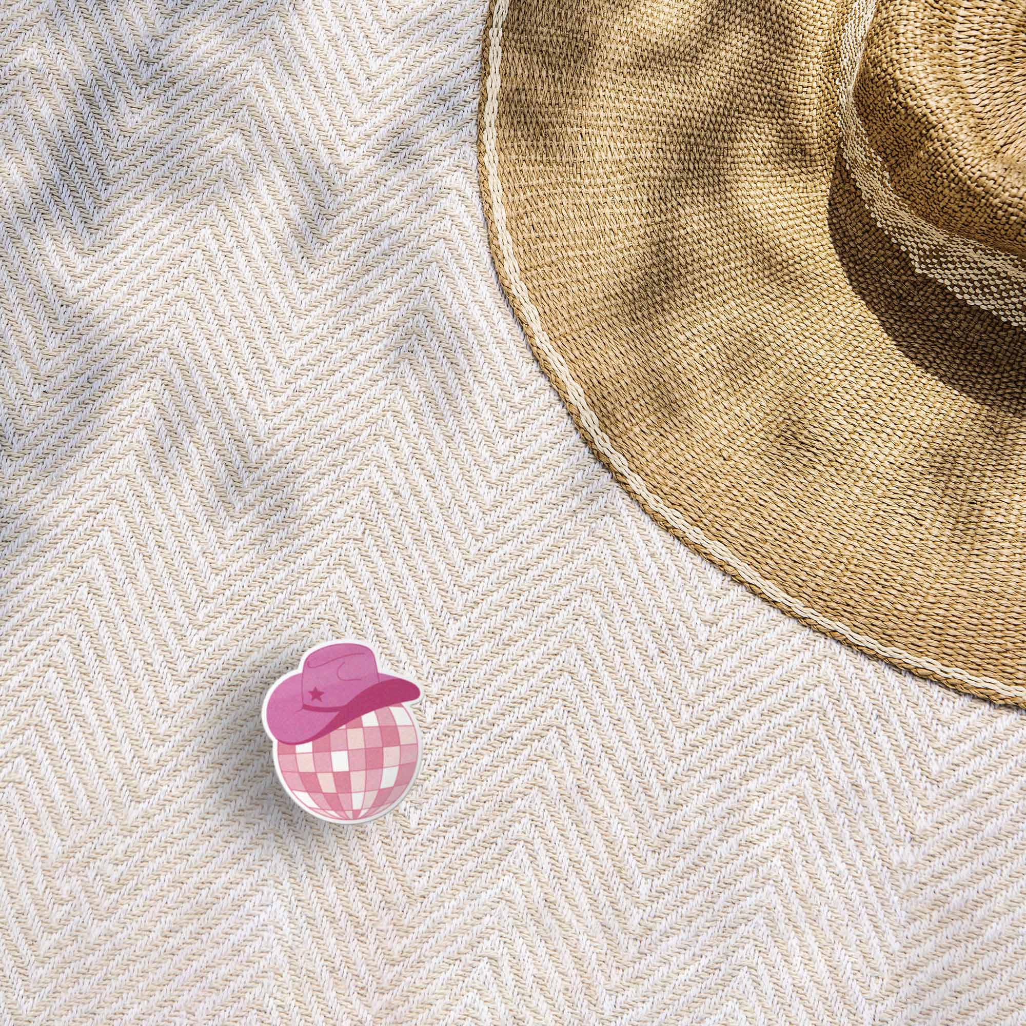 Disco Cowgirl Sticker