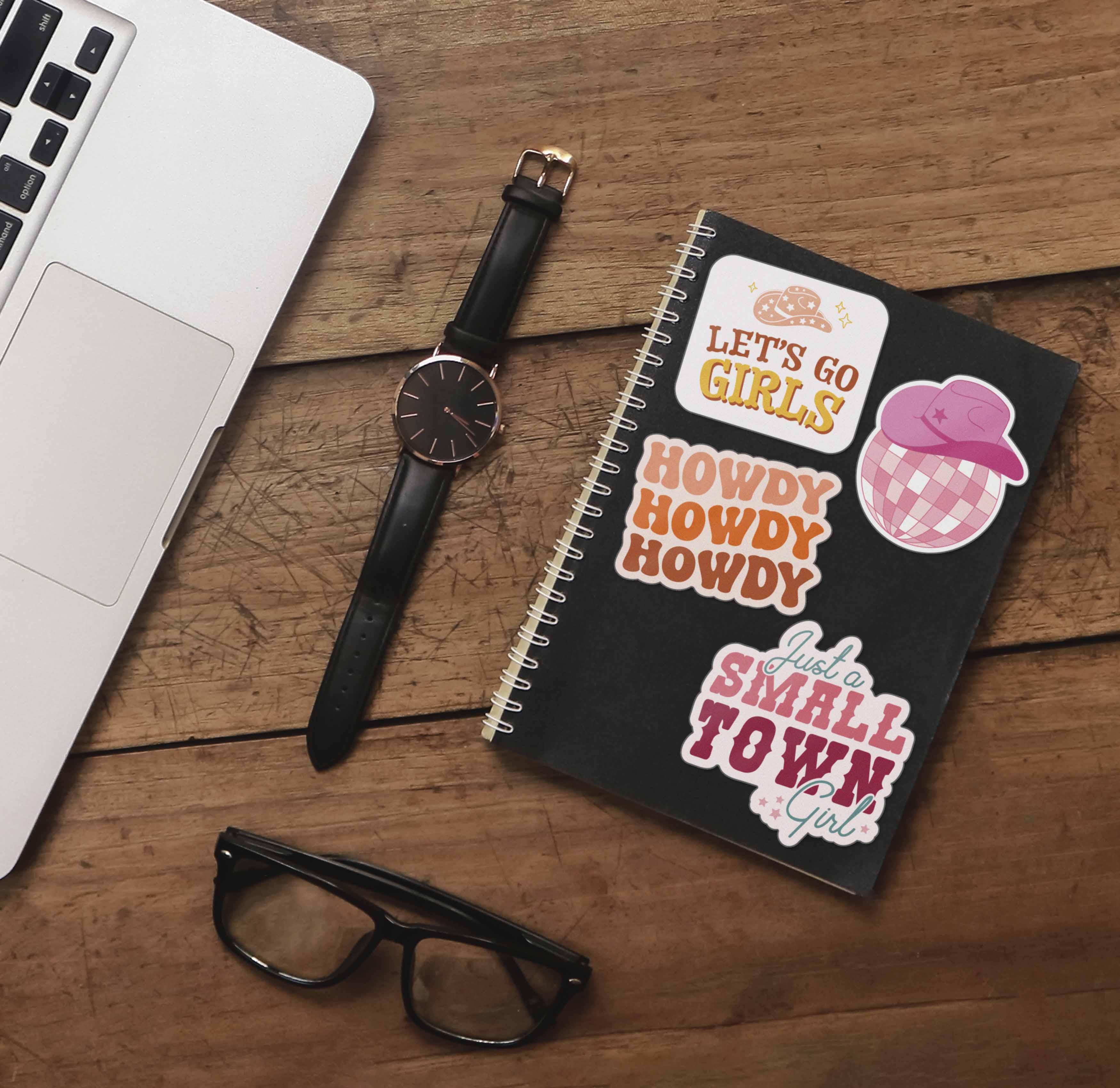 Disco Cowgirl Sticker