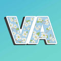 Dogwood Flower Virginia Car Magnet - Flexible VA Fridge Magnet