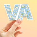 Virginia Dogwood Sticker - Cute VA State Flower Decal