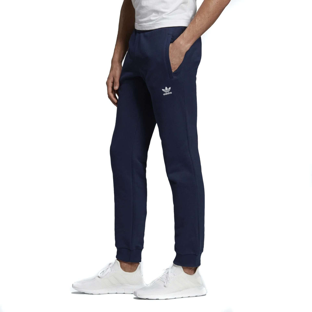 adidas  Originals  Men's Trefoil Essentials Pants - COLLEGIATE NAVY