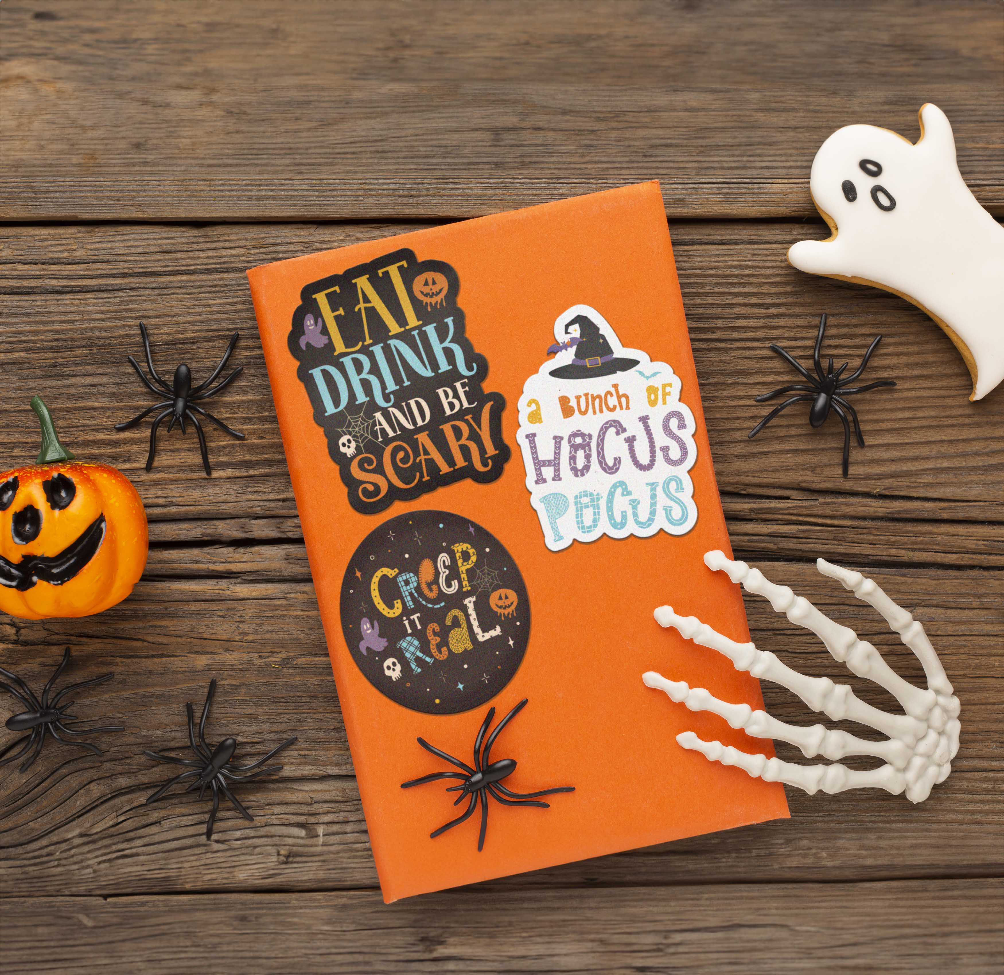 Creep It Real Halloween Sticker