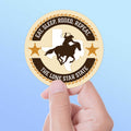 Texas Eat Sleep Rodeo Sticker