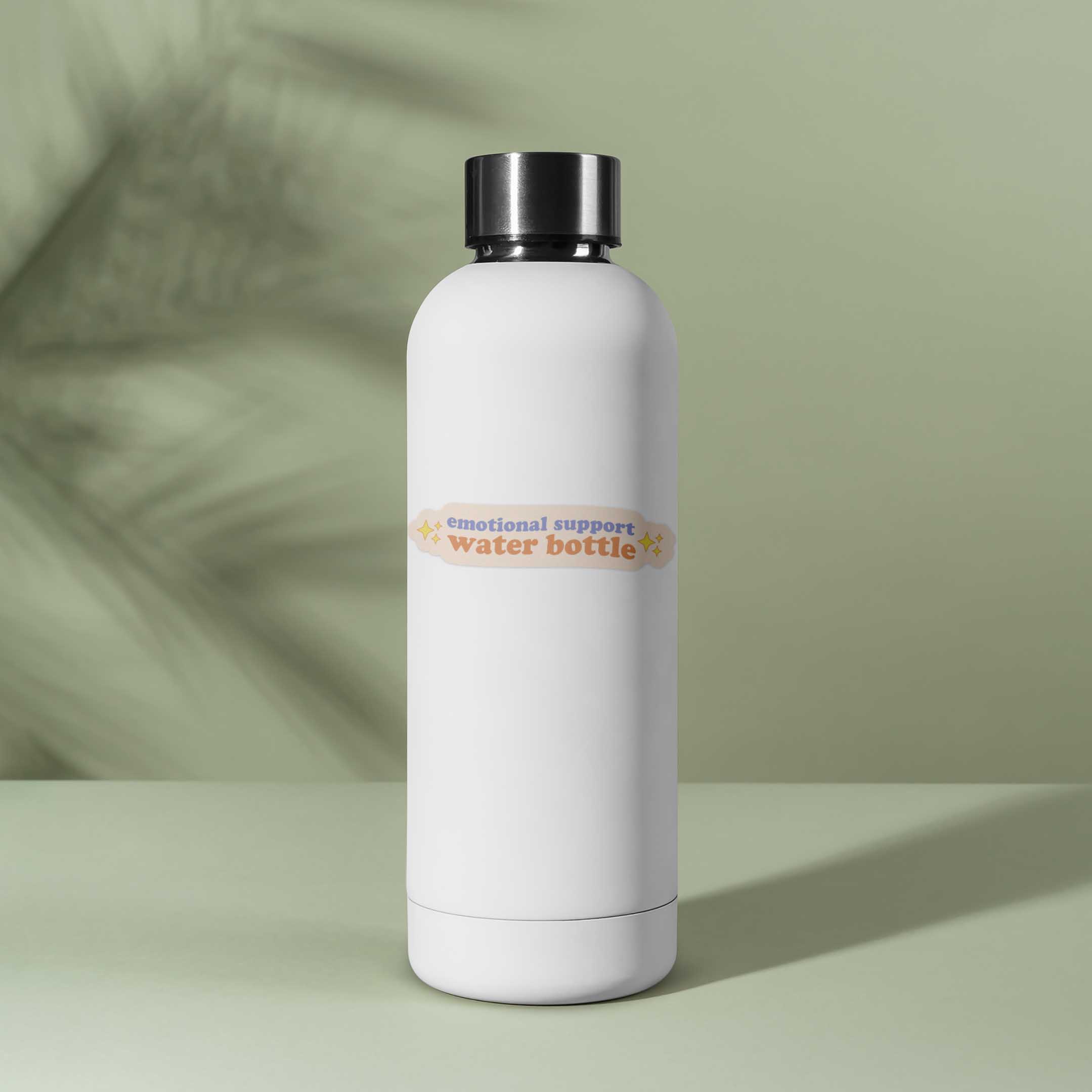 Emotional Support Water Bottle Sticker