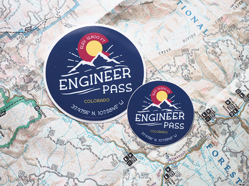 Alpine Loop Colorado Pass Set of 2