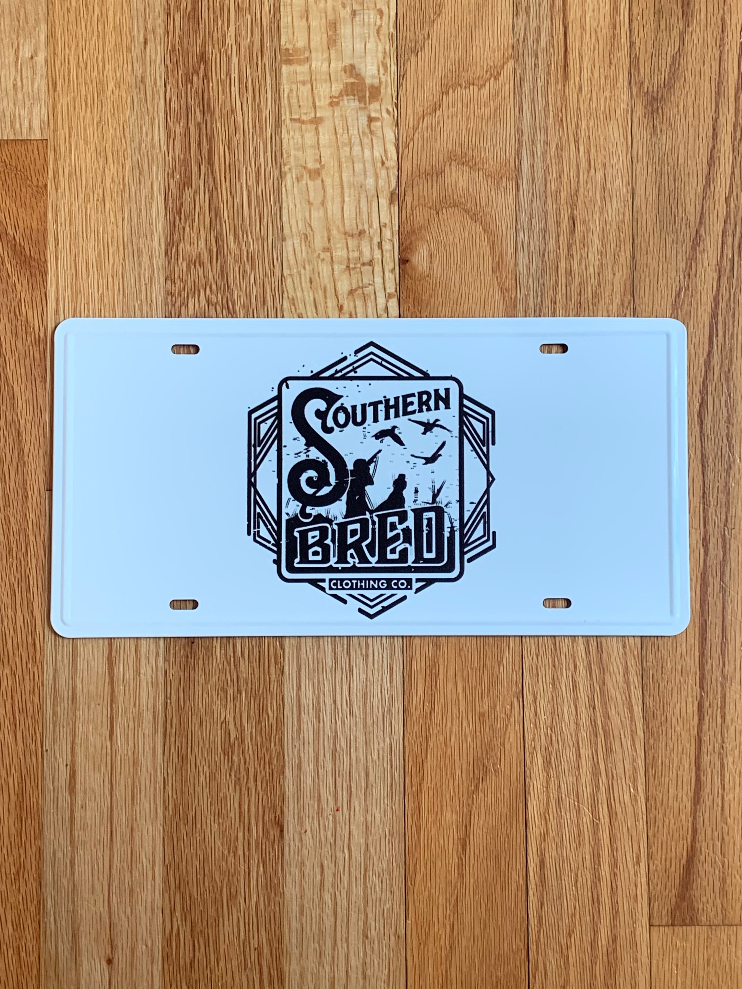 Southern Bred License Plate