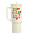 Beige Nurse Slidemate | Slider Tumbler with Handle 40oz