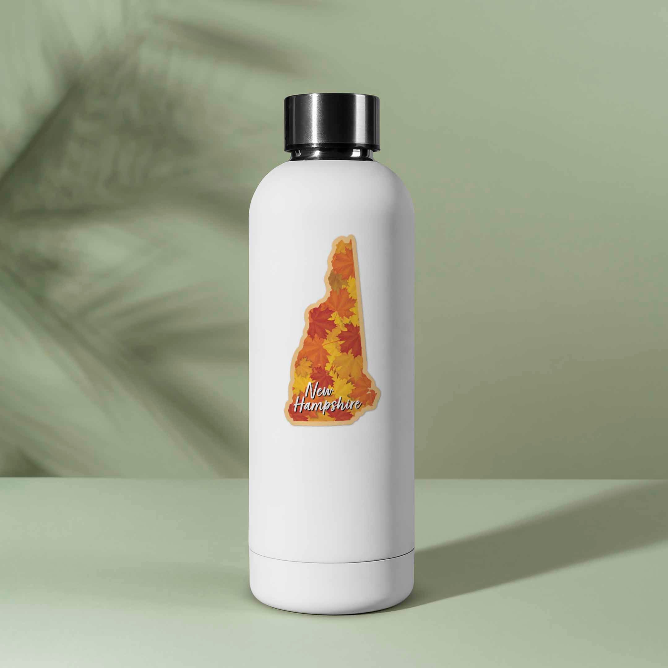 New Hampshire Autumn Leaves Fall Sticker