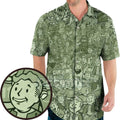 Fallout Compilation Maxi Hawaiian Shirt – Ultimate Gaming Tropical Shirt, Gift For Fans, Summer Fandom Apparel