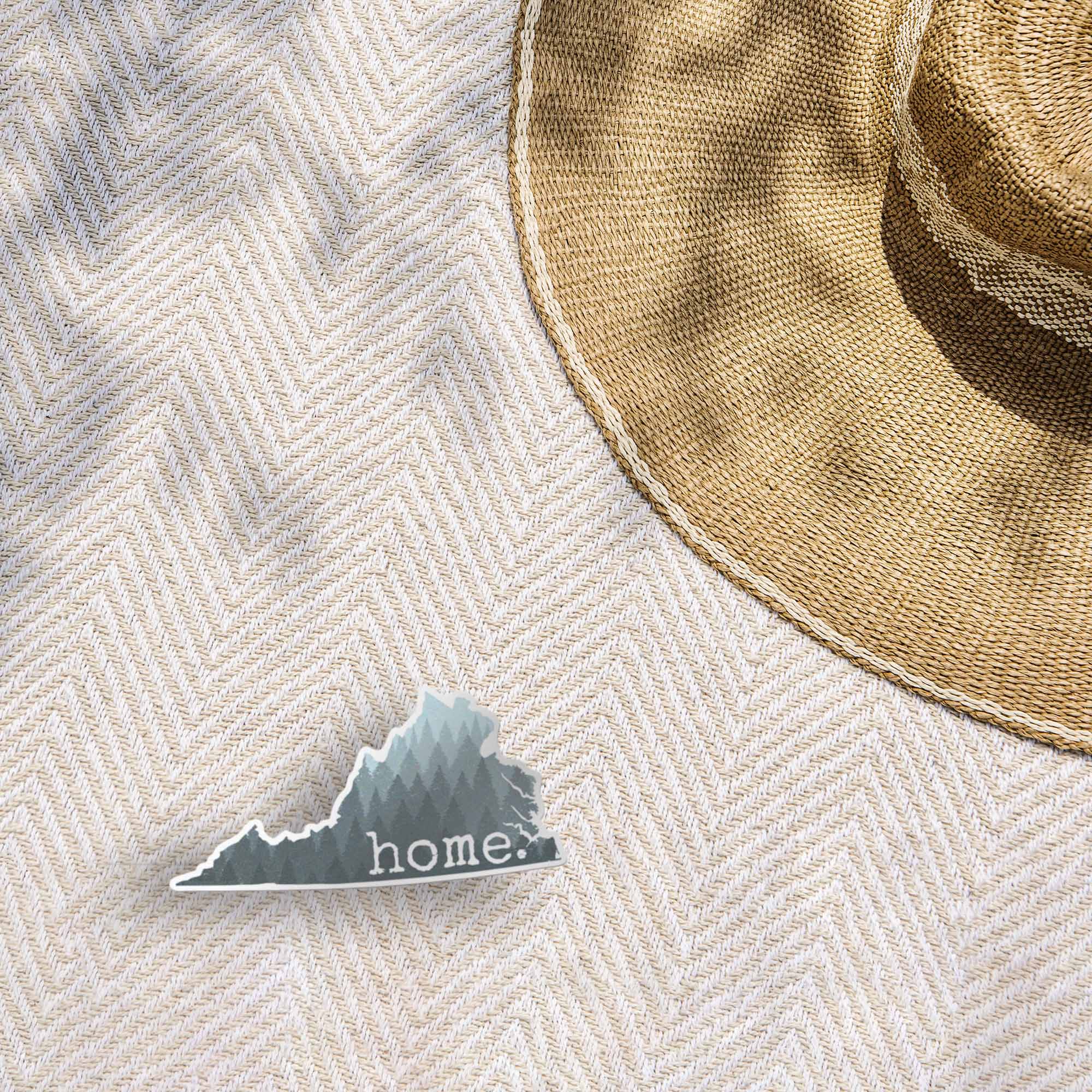 Forest Home Mountains Virginia Car Magnet - Flexible VA Fridge Magnet