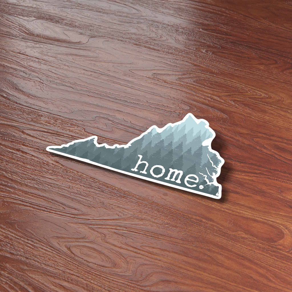 Forest Home Mountains Virginia Car Magnet - Flexible VA Fridge Magnet