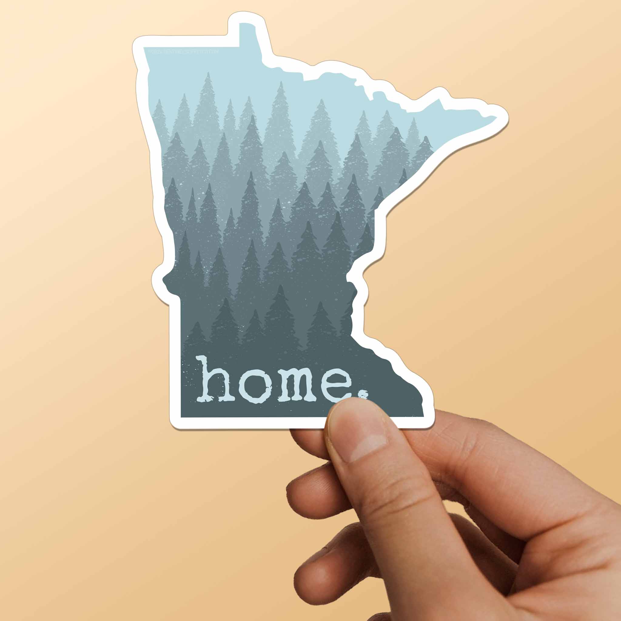 Forest Minnesota Home Sticker