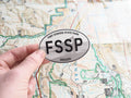 Fort Stevens State Park Oregon White Oval Bumper Sticker