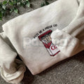 Funny Embroidered "Pass Me A Fridge" Sweatshirt – Humorous Quote Crewneck