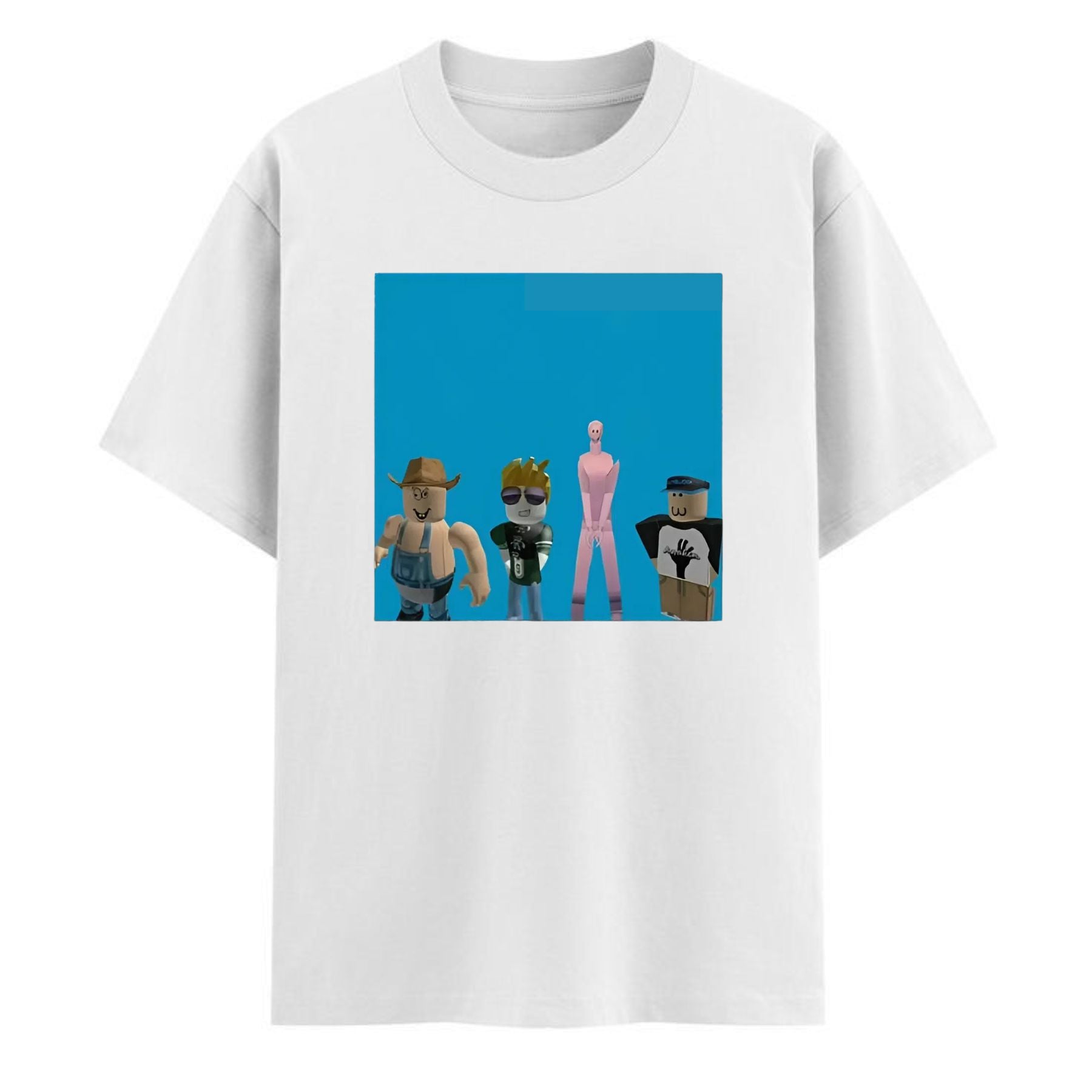 Funny Roblox T-Shirt - Fashion Cotton Gaming Tee, Unisex Style for Men & Women