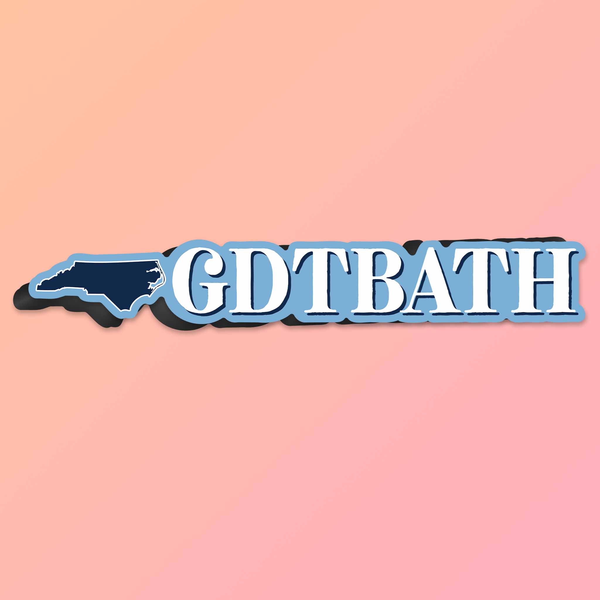 GDTBATH North Carolina Car Magnet - Flexible NC Fridge Magnet