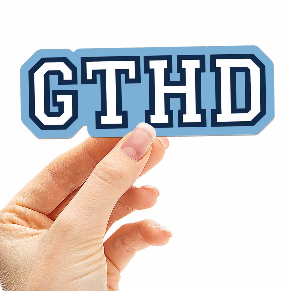 GTHD Chapel Hill North Carolina Car Magnet - Flexible NC Fridge Magnet