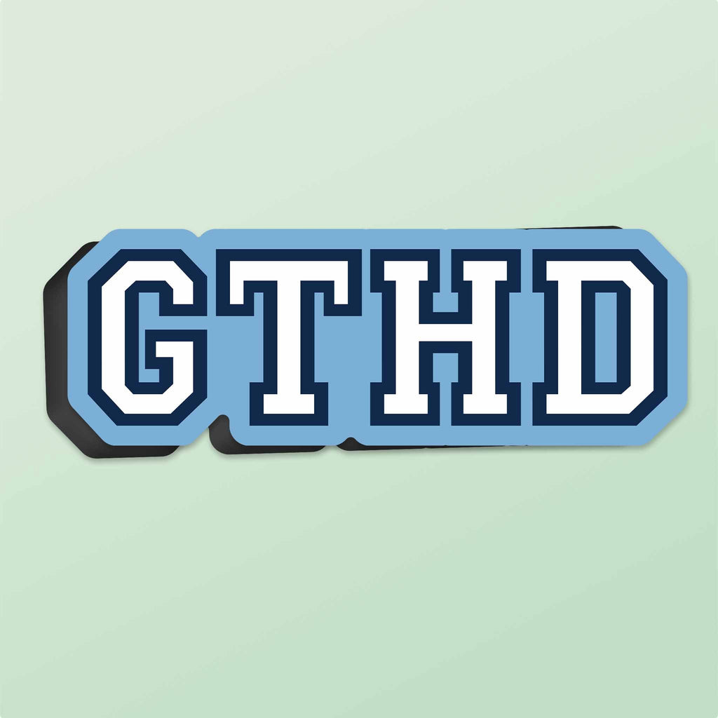 GTHD Chapel Hill North Carolina Car Magnet - Flexible NC Fridge Magnet