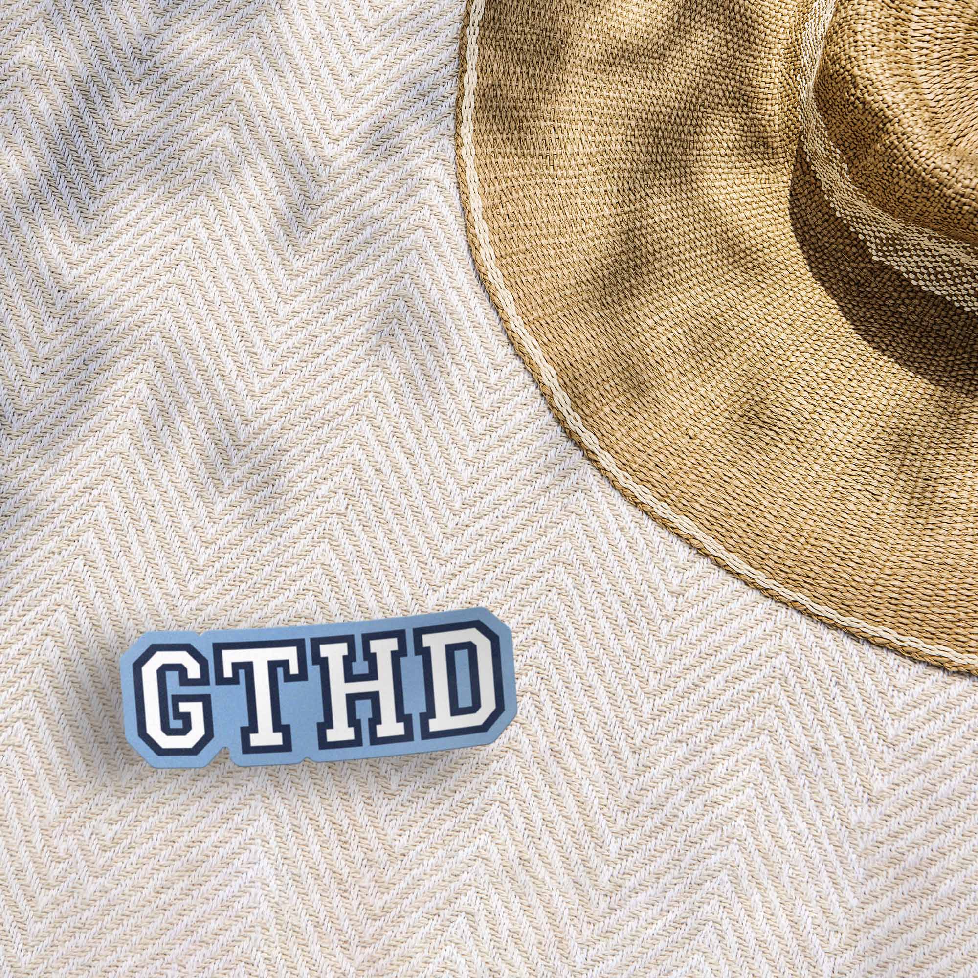 GTHD Chapel Hill North Carolina Sticker - Funny NC Decal