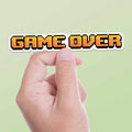 Game Over Classic Gaming Sticker