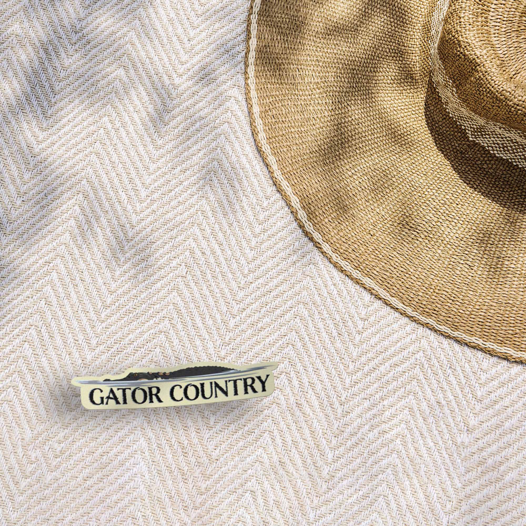 Gator Country Southern Sticker - Cool Florida Decals