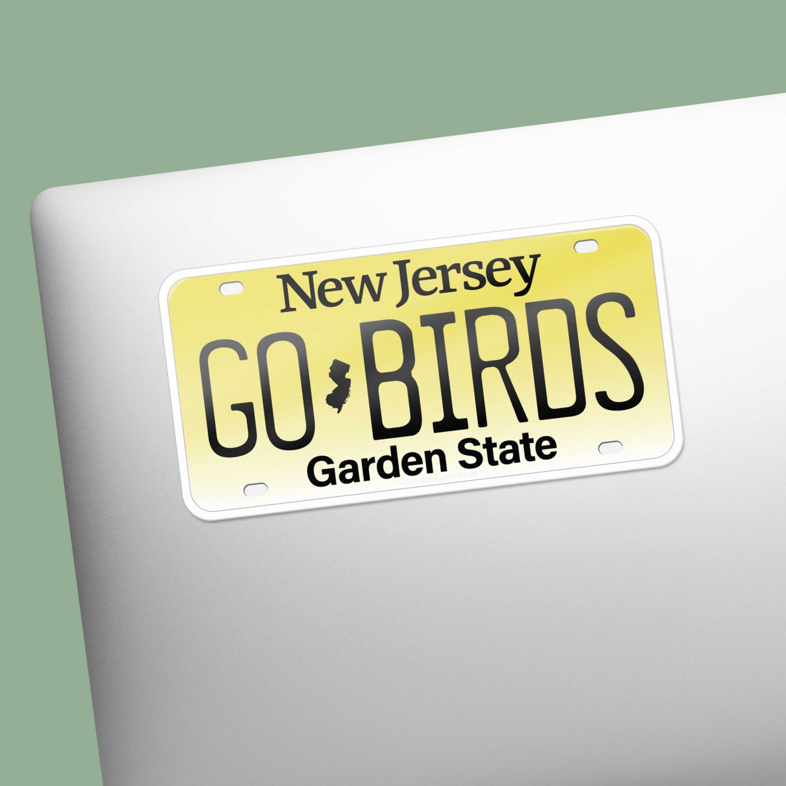 New Jersey License Plate Stickers - Choose Your NJ City or Saying
