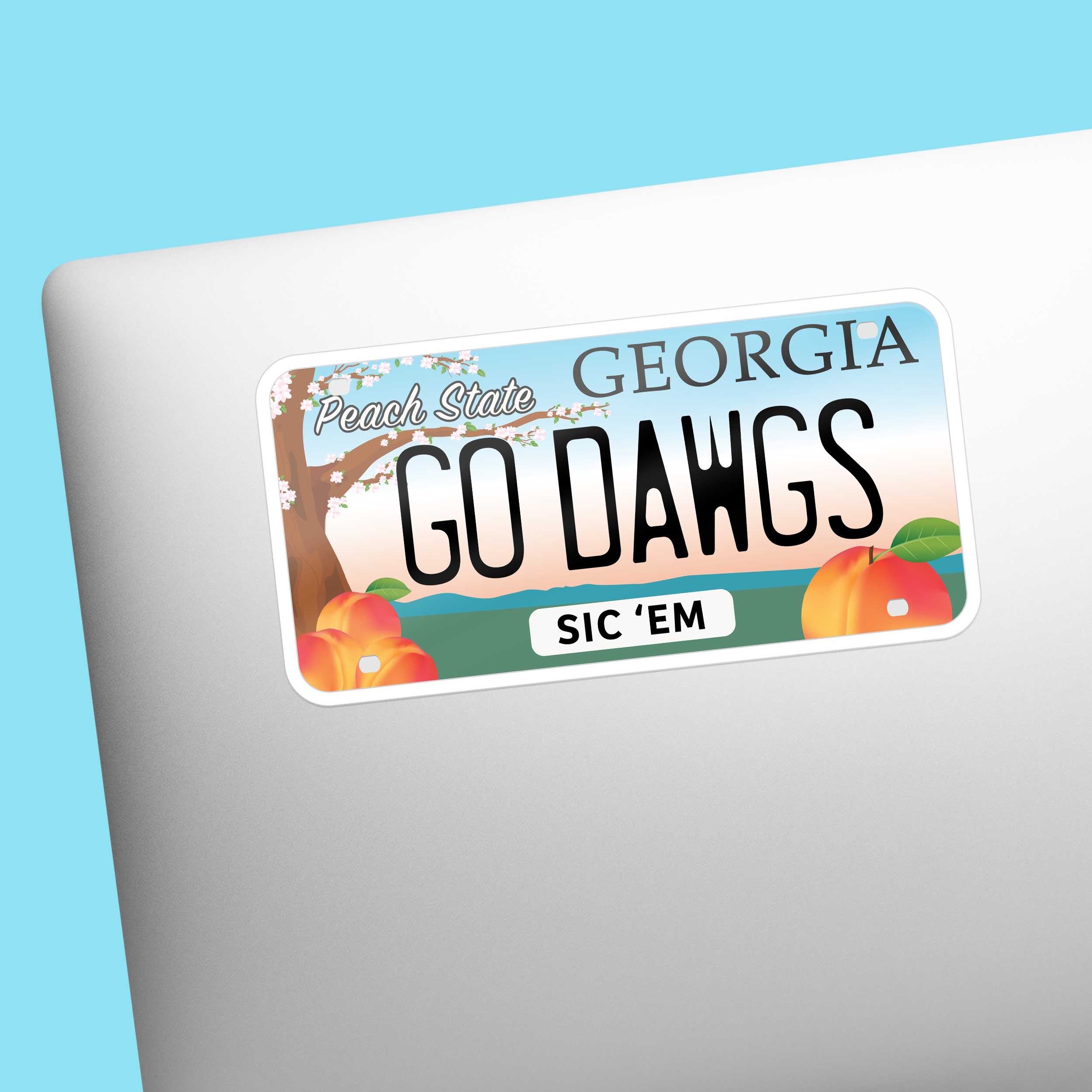 Georgia License Plate Stickers - Choose Your GA City