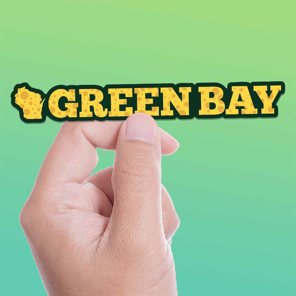 Green Bay Wisconsin Cheese Sticker