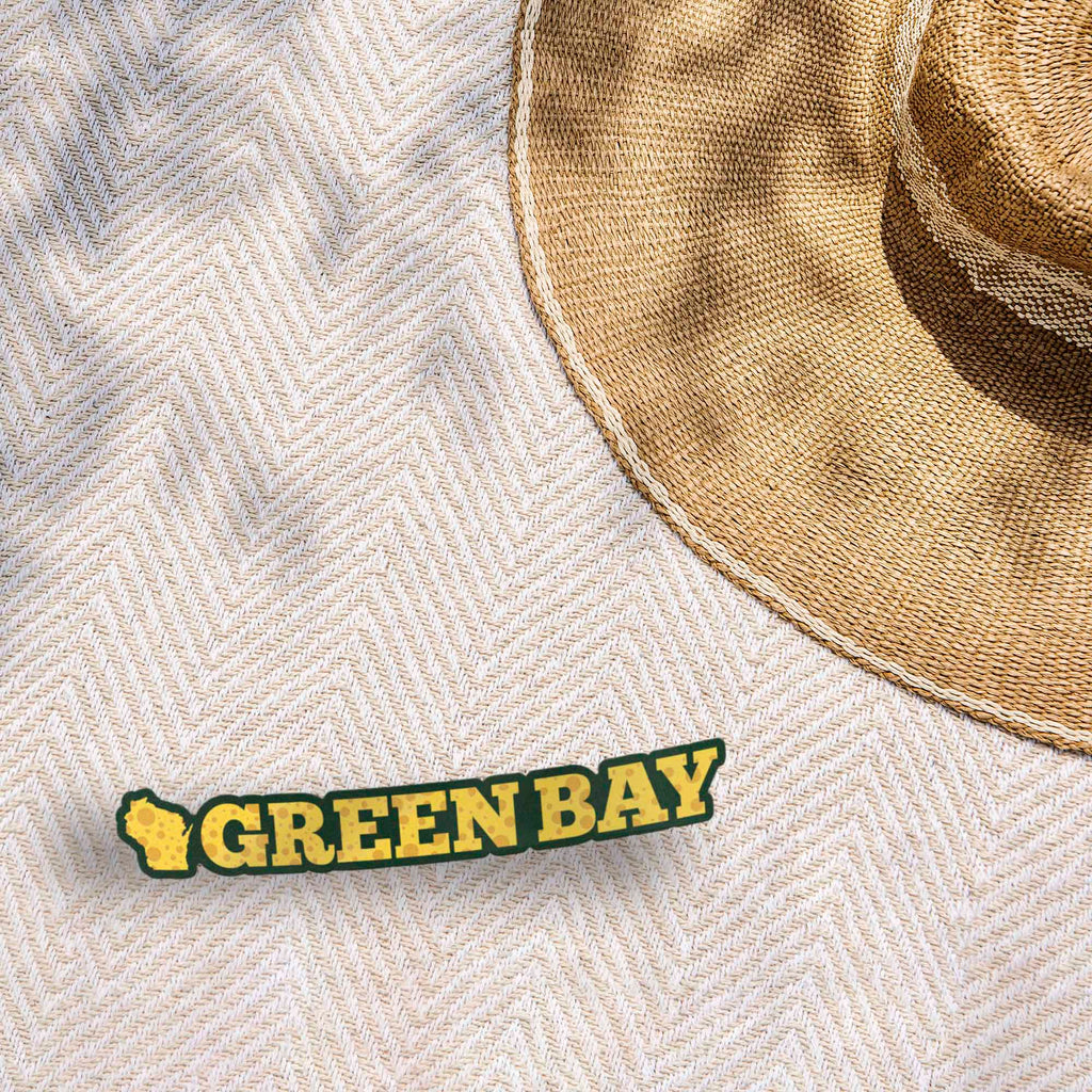 Green Bay Wisconsin Cheese Sticker
