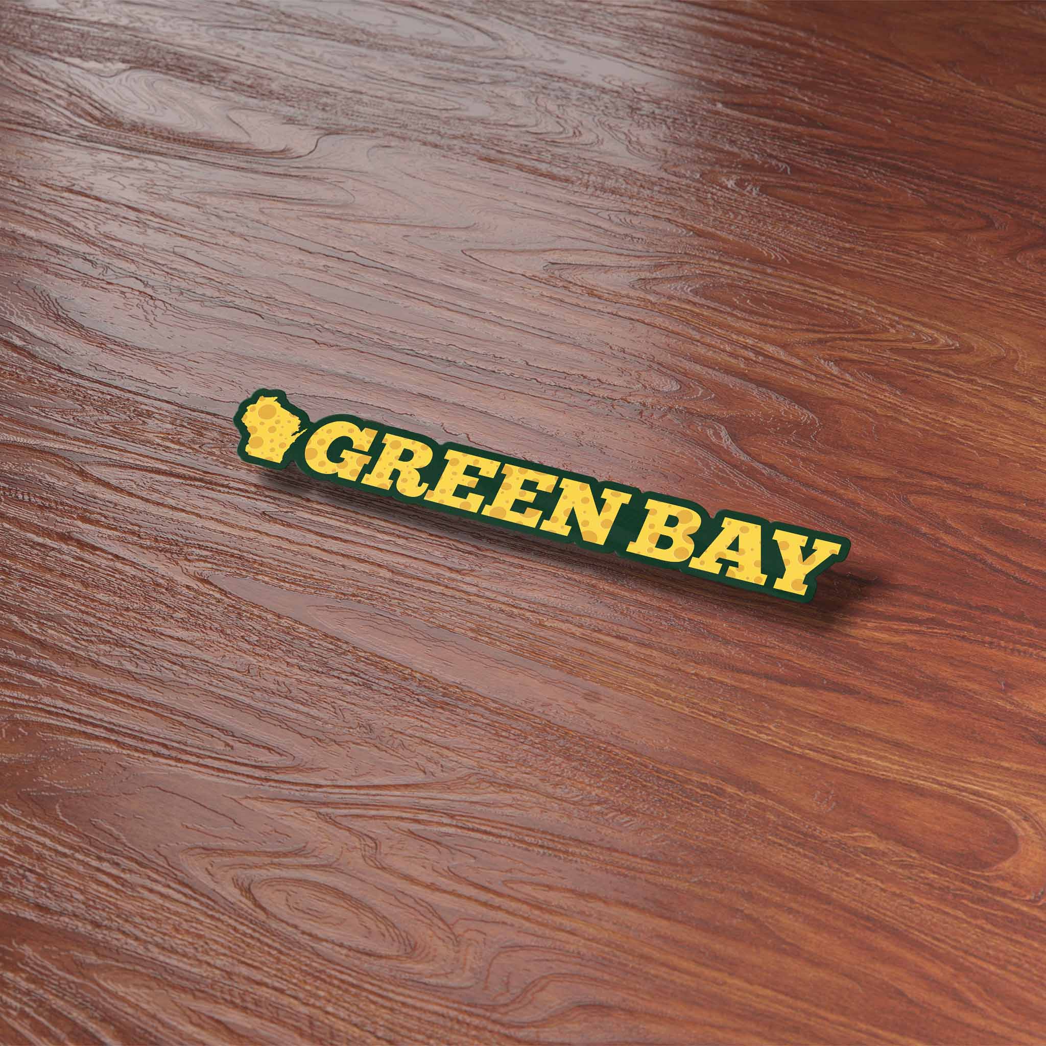 Green Bay Wisconsin Cheese Sticker